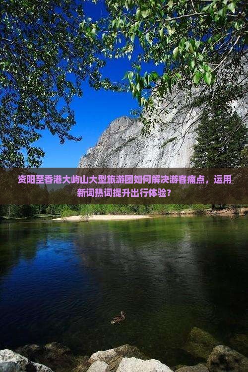 资阳至香港大屿山大型旅游团如何解决游客痛点，运用新词热词提升出行体验？