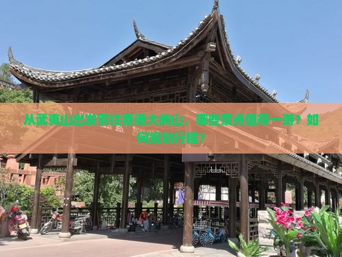 从武夷山出发前往香港大屿山，哪些景点值得一游？如何规划行程？
