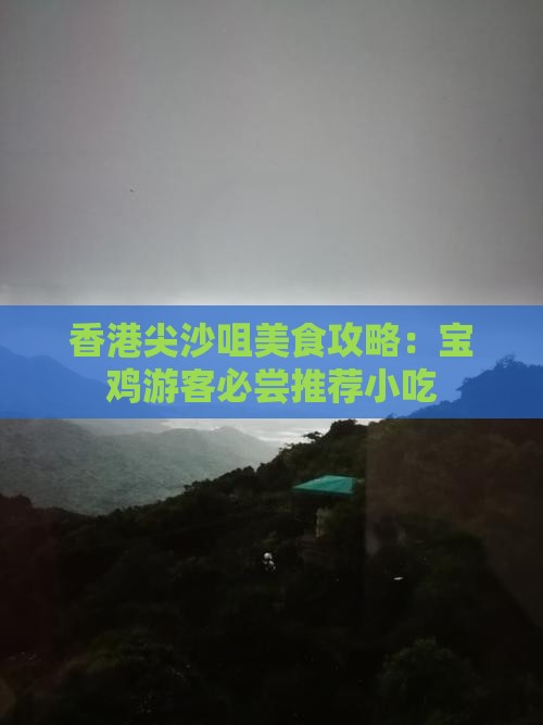 香港尖沙咀美食攻略：宝鸡游客必尝推荐小吃