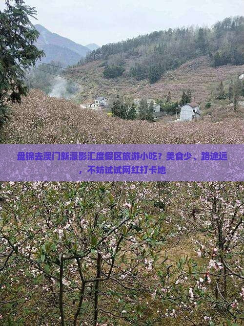 盘锦去澳门新濠影汇度假区旅游小吃？美食少、路途远，不妨试试网红打卡地