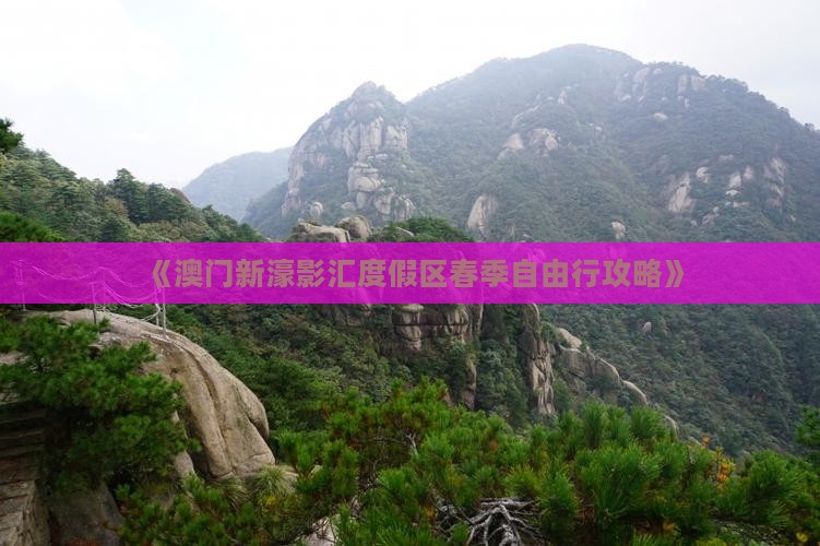 《澳门新濠影汇度假区春季自由行攻略》