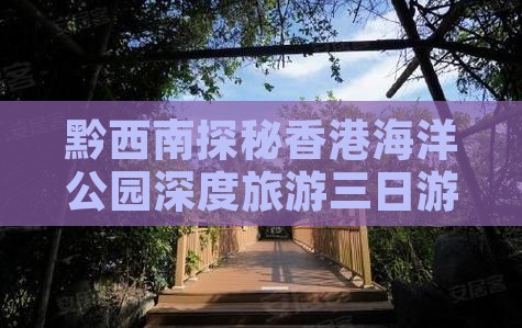 黔西南探秘香港海洋公园深度旅游三日游