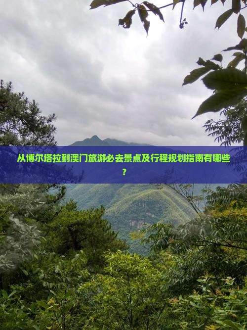 从博尔塔拉到澳门旅游必去景点及行程规划指南有哪些？