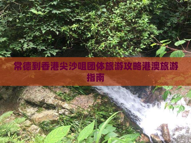 常德到香港尖沙咀团体旅游攻略港澳旅游指南