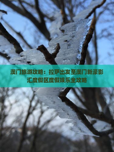 澳门旅游攻略：拉萨出发至澳门新濠影汇度假区度假娱乐全攻略