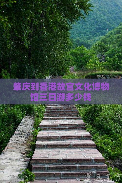 肇庆到香港故宫文化博物馆三日游多少钱
