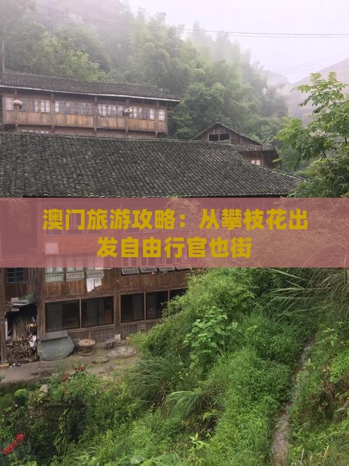 澳门旅游攻略：从攀枝花出发自由行官也街