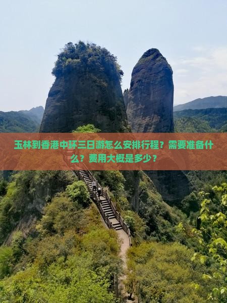 玉林到香港中环三日游怎么安排行程？需要准备什么？费用大概是多少？