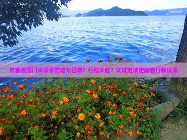 长春去澳门议事亭前地七日游？行程太赶？试试这波逆龄旅行新玩法