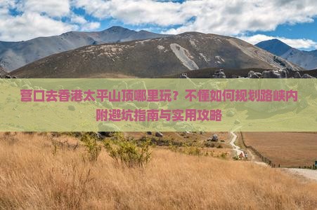 营口去香港太平山顶哪里玩？不懂如何规划路峡内附避坑指南与实用攻略