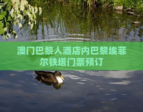 澳门巴黎人酒店内巴黎埃菲尔铁塔门票预订