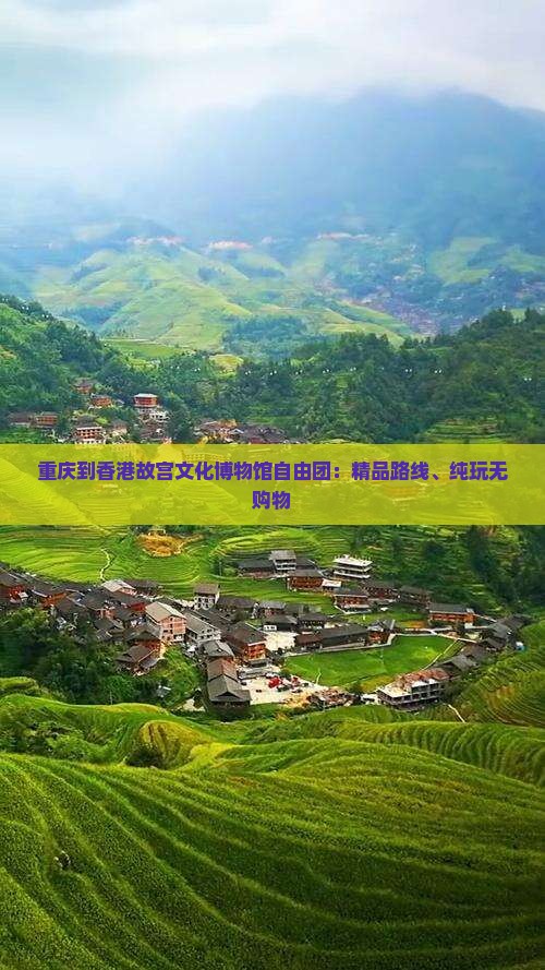 重庆到香港故宫文化博物馆自由团：精品路线、纯玩无购物