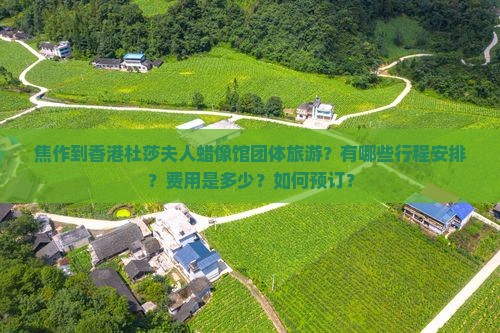 焦作到香港杜莎夫人蜡像馆团体旅游？有哪些行程安排？费用是多少？如何预订？