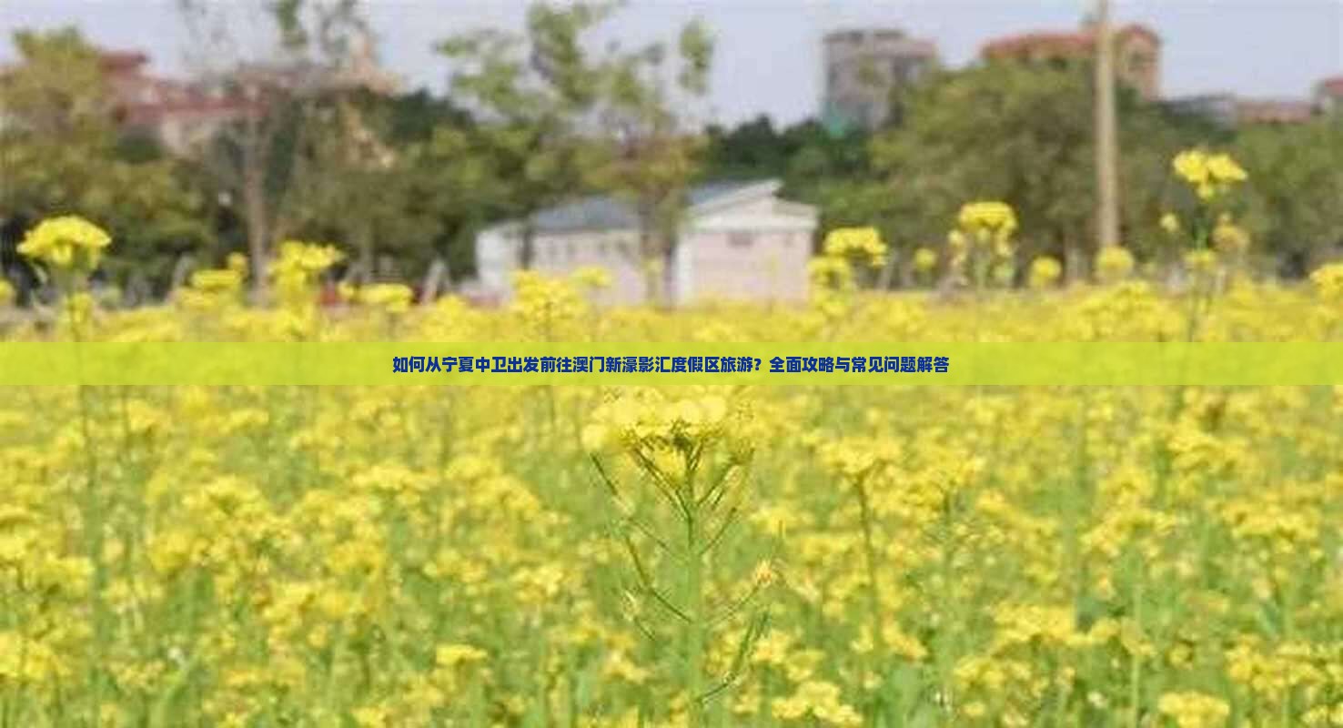 如何从宁夏中卫出发前往澳门新濠影汇度假区旅游？全面攻略与常见问题解答