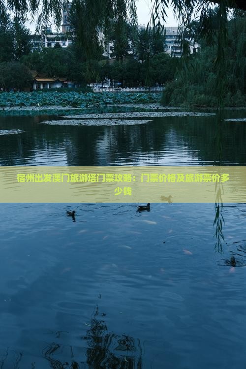 宿州出发澳门旅游塔门票攻略：门票价格及旅游票价多少钱