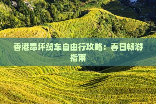香港昂坪缆车自由行攻略：春日畅游指南