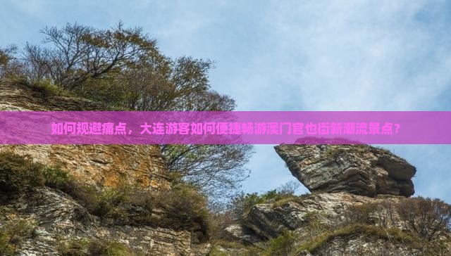 如何规避痛点，大连游客如何便捷畅游澳门官也街新潮流景点？