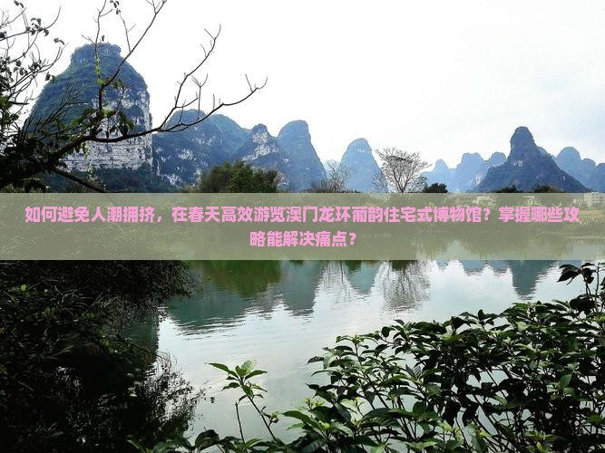 如何避免人潮拥挤，在春天高效游览澳门龙环葡韵住宅式博物馆？掌握哪些攻略能解决痛点？