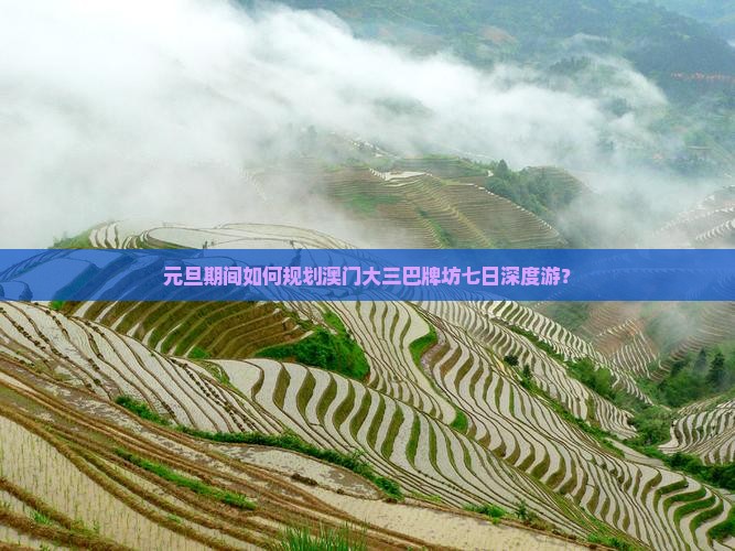 元旦期间如何规划澳门大三巴牌坊七日深度游？