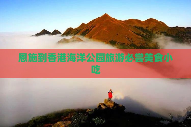 恩施到香港海洋公园旅游必尝美食小吃