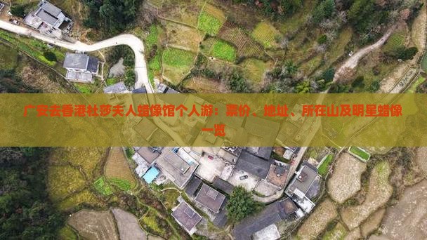 广安去香港杜莎夫人蜡像馆个人游：票价、地址、所在山及明星蜡像一览