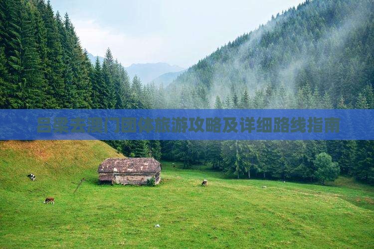 吕梁去澳门团体旅游攻略及详细路线指南