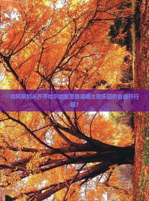 如何规划从齐齐哈尔出发至香港迪士尼乐园的自由行行程？