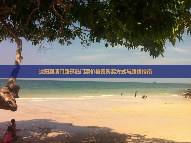 沈阳到澳门路环岛门票价格及购买方式与路线指南