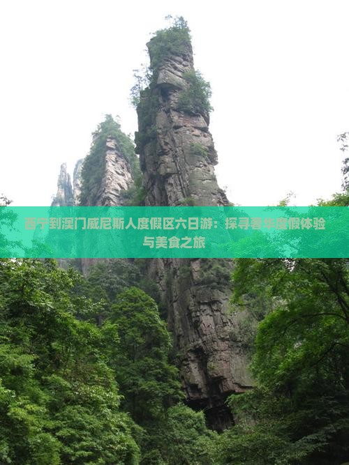 西宁到澳门威尼斯人度假区六日游：探寻奢华度假体验与美食之旅