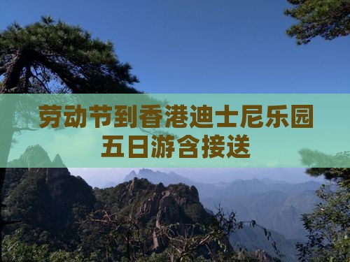 劳动节到香港迪士尼乐园五日游含接送