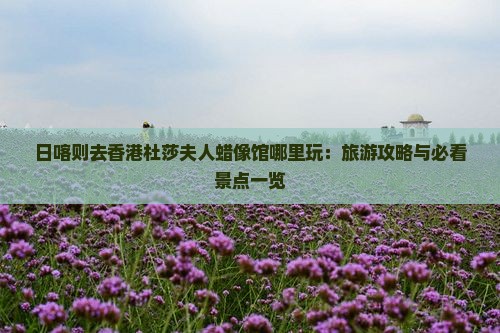 日喀则去香港杜莎夫人蜡像馆哪里玩：旅游攻略与必看景点一览