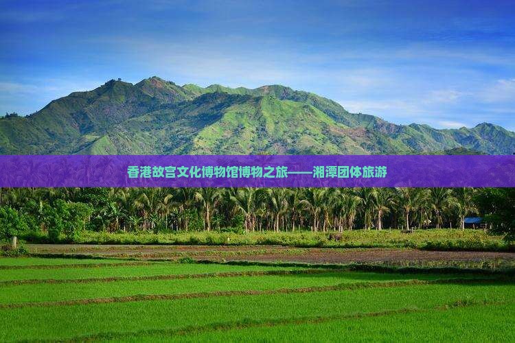 香港故宫文化博物馆博物之旅——湘潭团体旅游