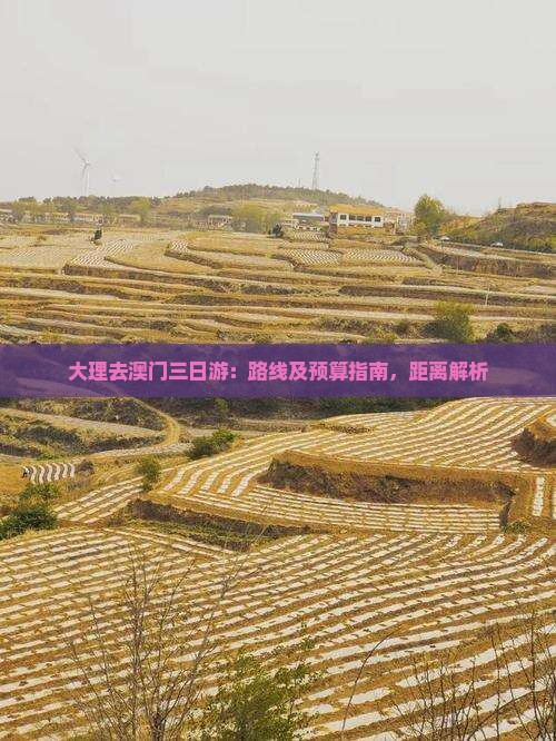 大理去澳门三日游：路线及预算指南，距离解析