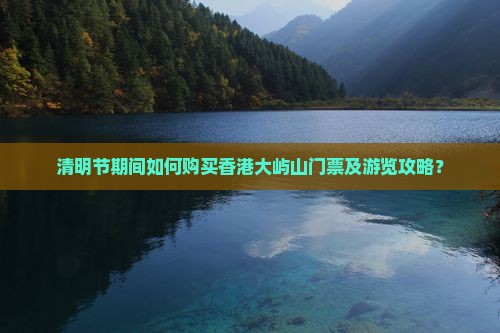 清明节期间如何购买香港大屿山门票及游览攻略？