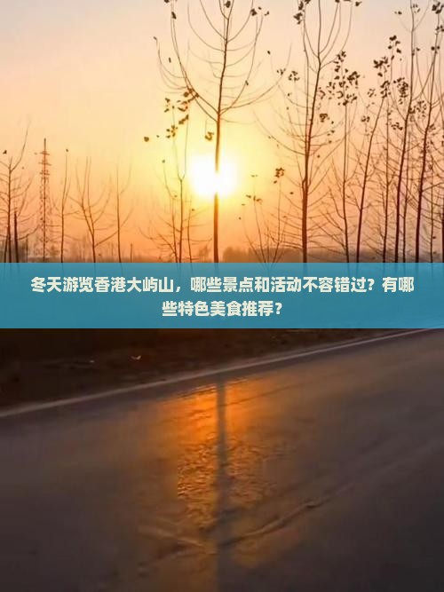 冬天游览香港大屿山，哪些景点和活动不容错过？有哪些特色美食推荐？