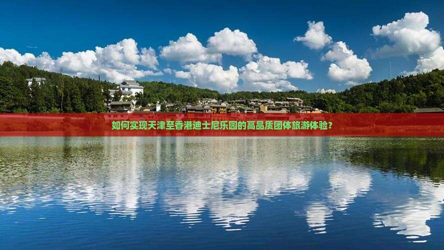 如何实现天津至香港迪士尼乐园的高品质团体旅游体验？