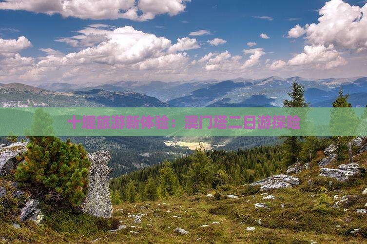 十堰旅游新体验：澳门塔二日游探险