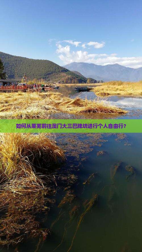如何从莱芜前往澳门大三巴牌坊进行个人自由行？