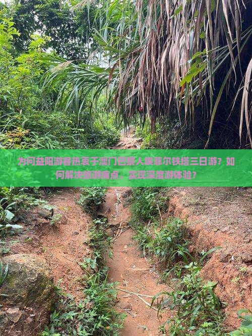 为何益阳游客热衷于澳门巴黎人埃菲尔铁塔三日游？如何解决旅游痛点，实现深度游体验？