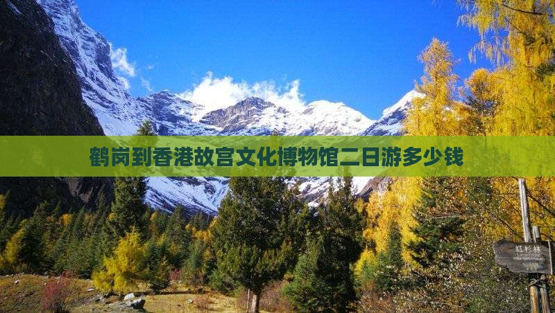 鹤岗到香港故宫文化博物馆二日游多少钱