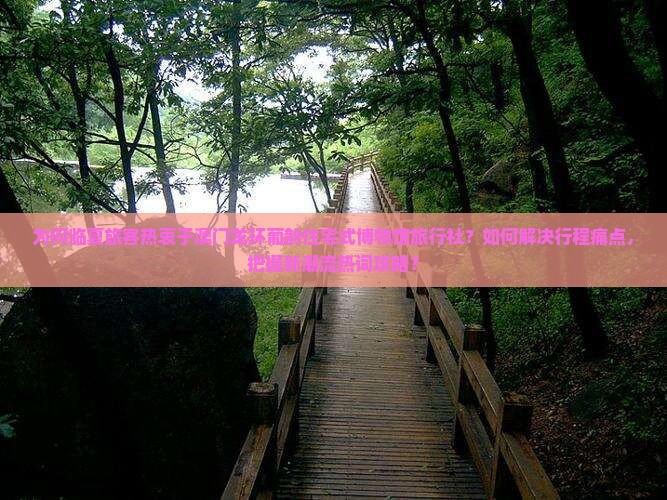 为何临夏旅客热衷于澳门龙环葡韵住宅式博物馆旅行社？如何解决行程痛点，把握新潮流热词攻略？