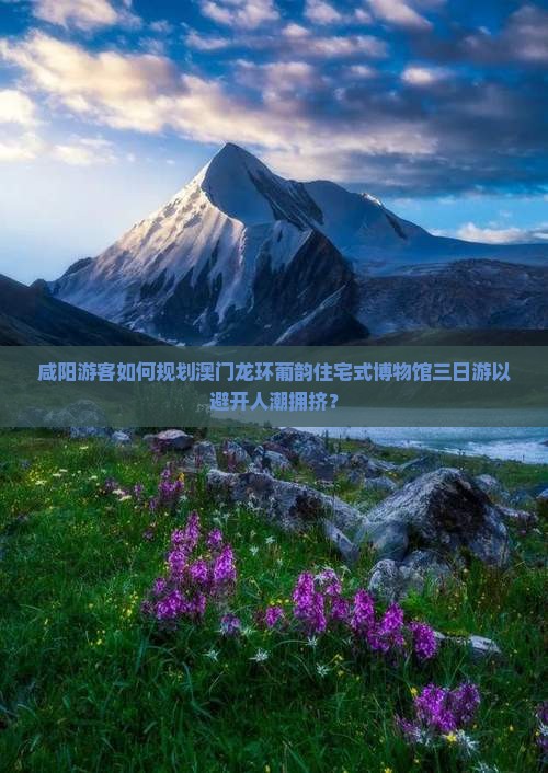 咸阳游客如何规划澳门龙环葡韵住宅式博物馆三日游以避开人潮拥挤？