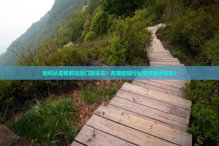 如何从霍邱前往澳门路环岛？有哪些旅行社提供相关服务？