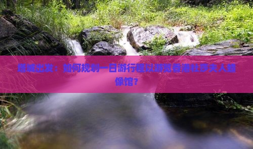 塔城出发：如何规划一日游行程以游览香港杜莎夫人蜡像馆？