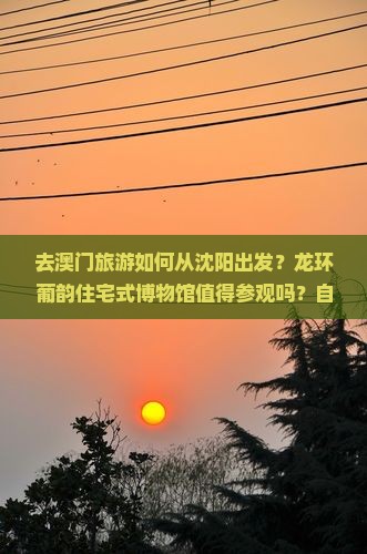 去澳门旅游如何从沈阳出发？龙环葡韵住宅式博物馆值得参观吗？自由行有哪些注意事项？