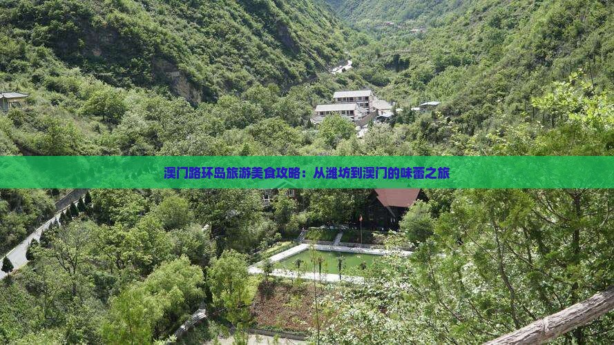 澳门路环岛旅游美食攻略：从潍坊到澳门的味蕾之旅
