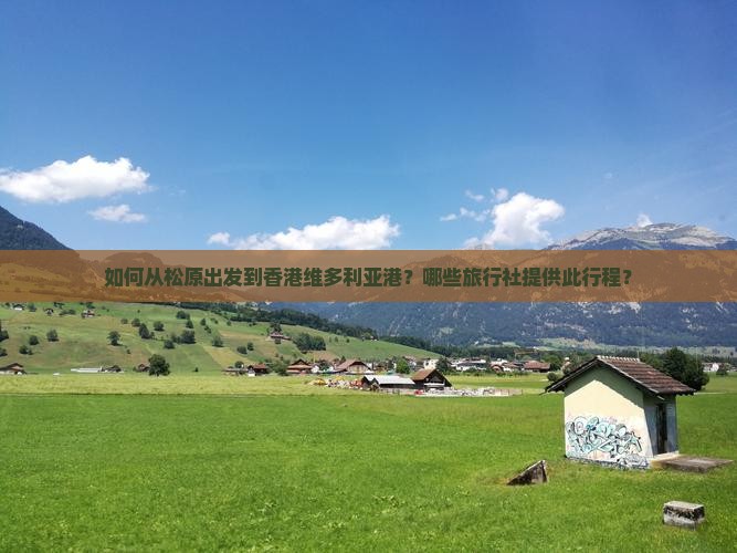 如何从松原出发到香港维多利亚港？哪些旅行社提供此行程？