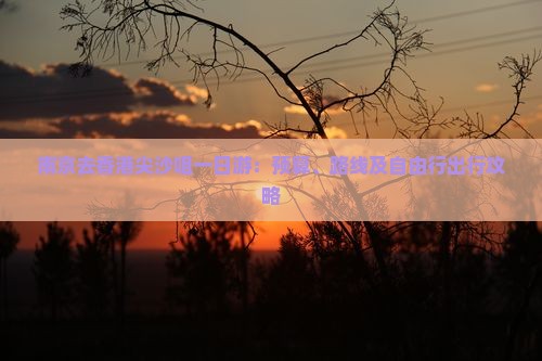 南京去香港尖沙咀一日游：预算、路线及自由行出行攻略