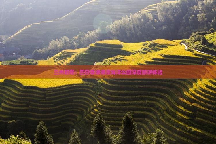 兰州启程：四日香港港澳海洋公园深度旅游体验