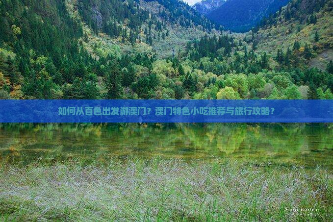 如何从百色出发游澳门？澳门特色小吃推荐与旅行攻略？
